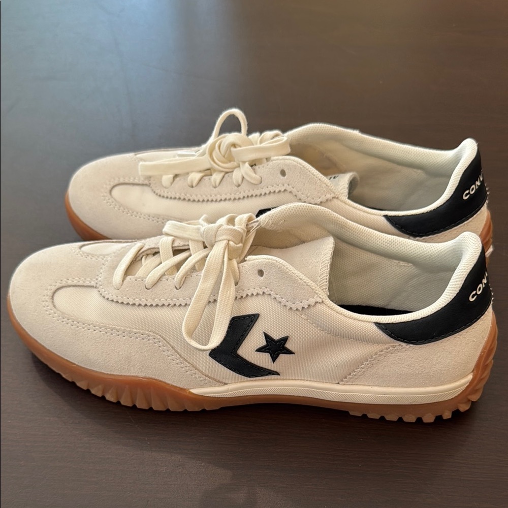 Converse White and Black Sneakers